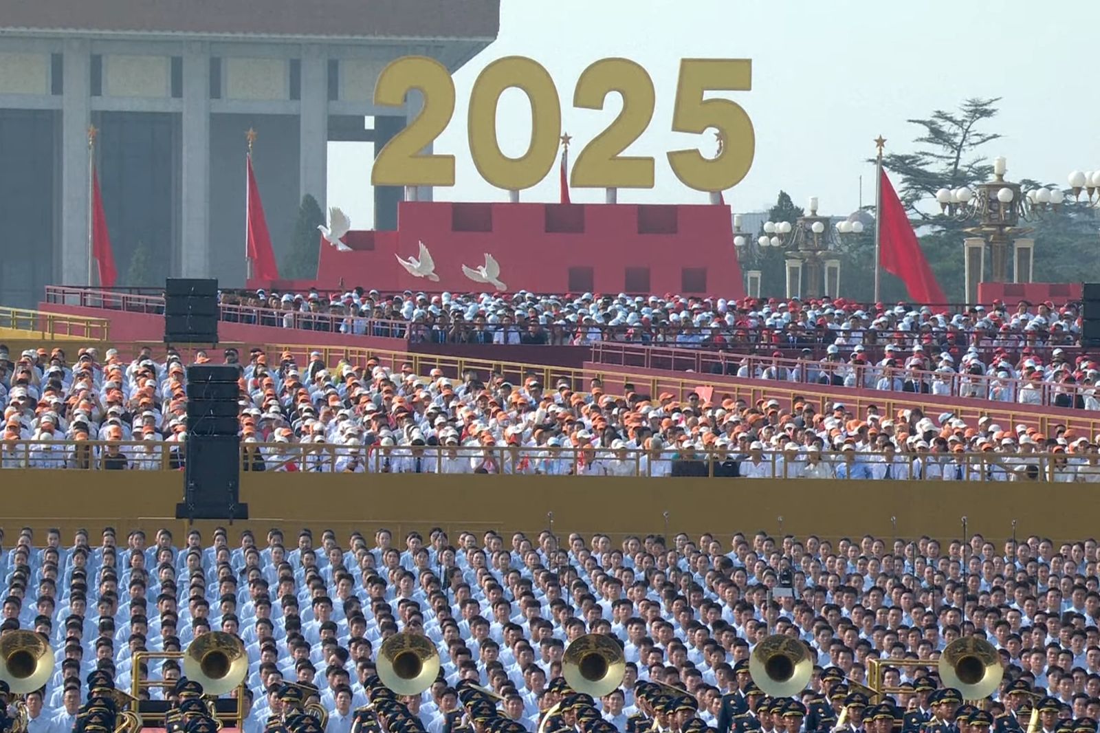 中共才在9月3日舉行完紀念抗戰勝利80週年大閱兵。圖／翻自央視畫面