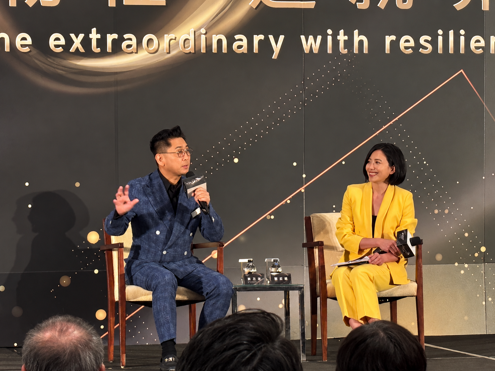 志聖工業執行長兼總經理梁又文(左)。謝承學攝