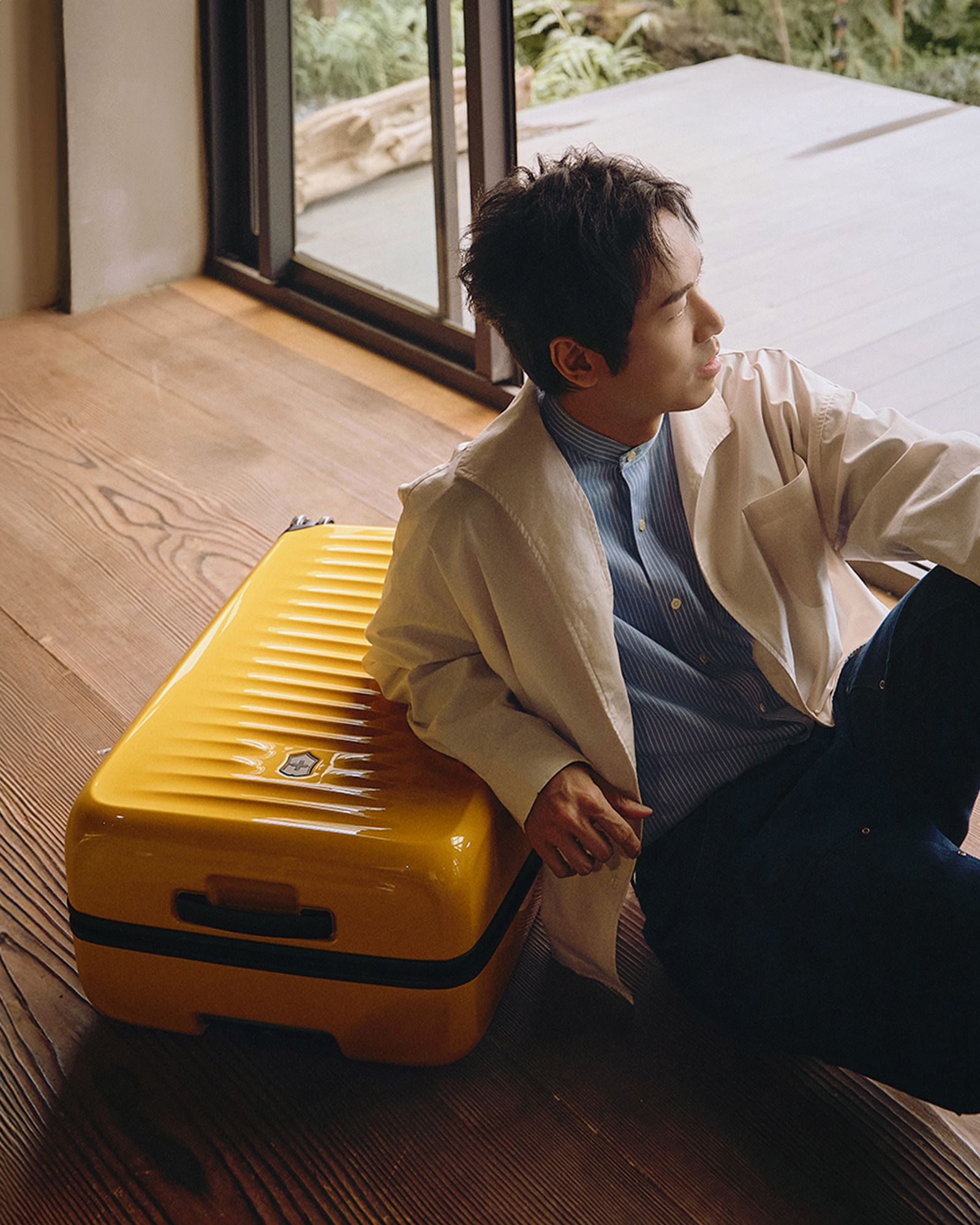 張瑞夫熱愛旅行，尤其是獨旅。Victorinox提供