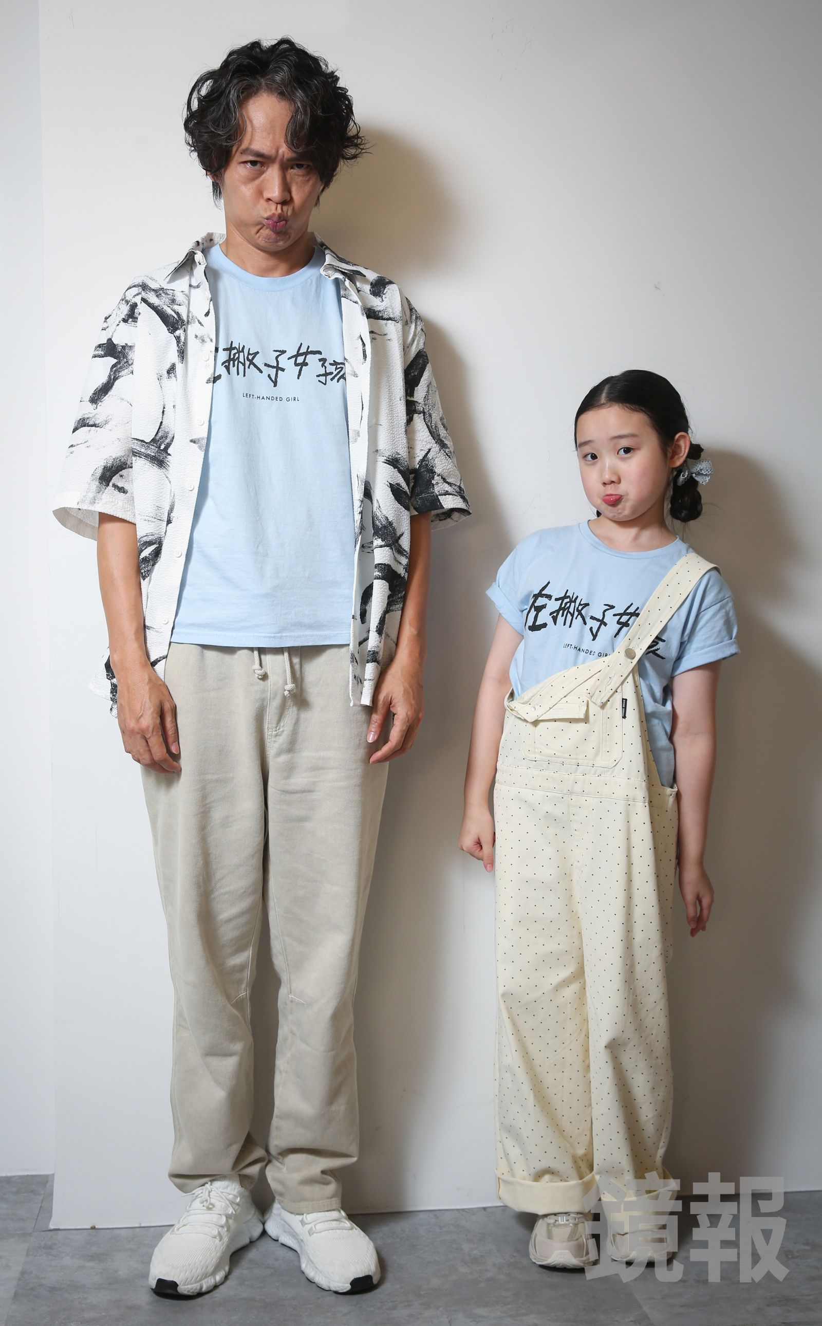 黃鐙輝與葉子綺都以《左撇子女孩》分別入圍金馬最佳男、女配角。李鍾泉攝