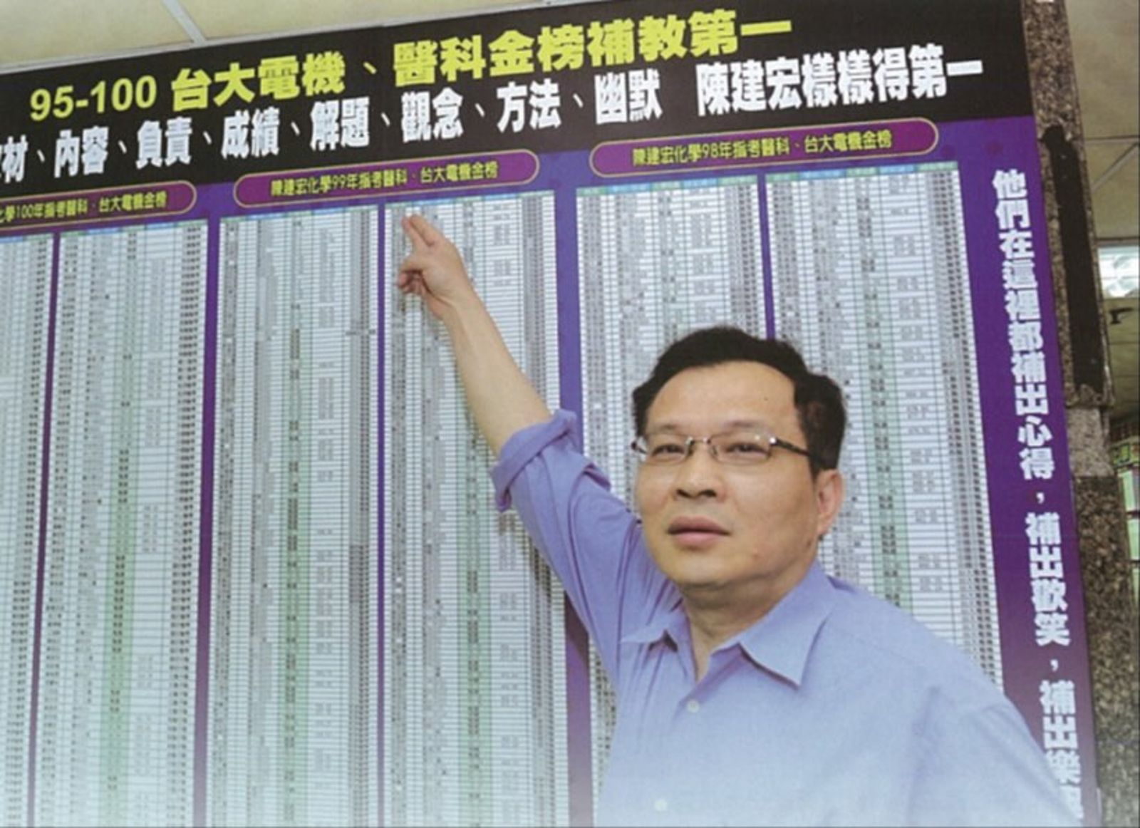 陳建宏過世消息一出,隨即引發大批學生不捨,掀起一波「回憶殺」,許多人紛紛曝光課堂上的經典金句。圖/翻攝自Threads @jessicalin_1223