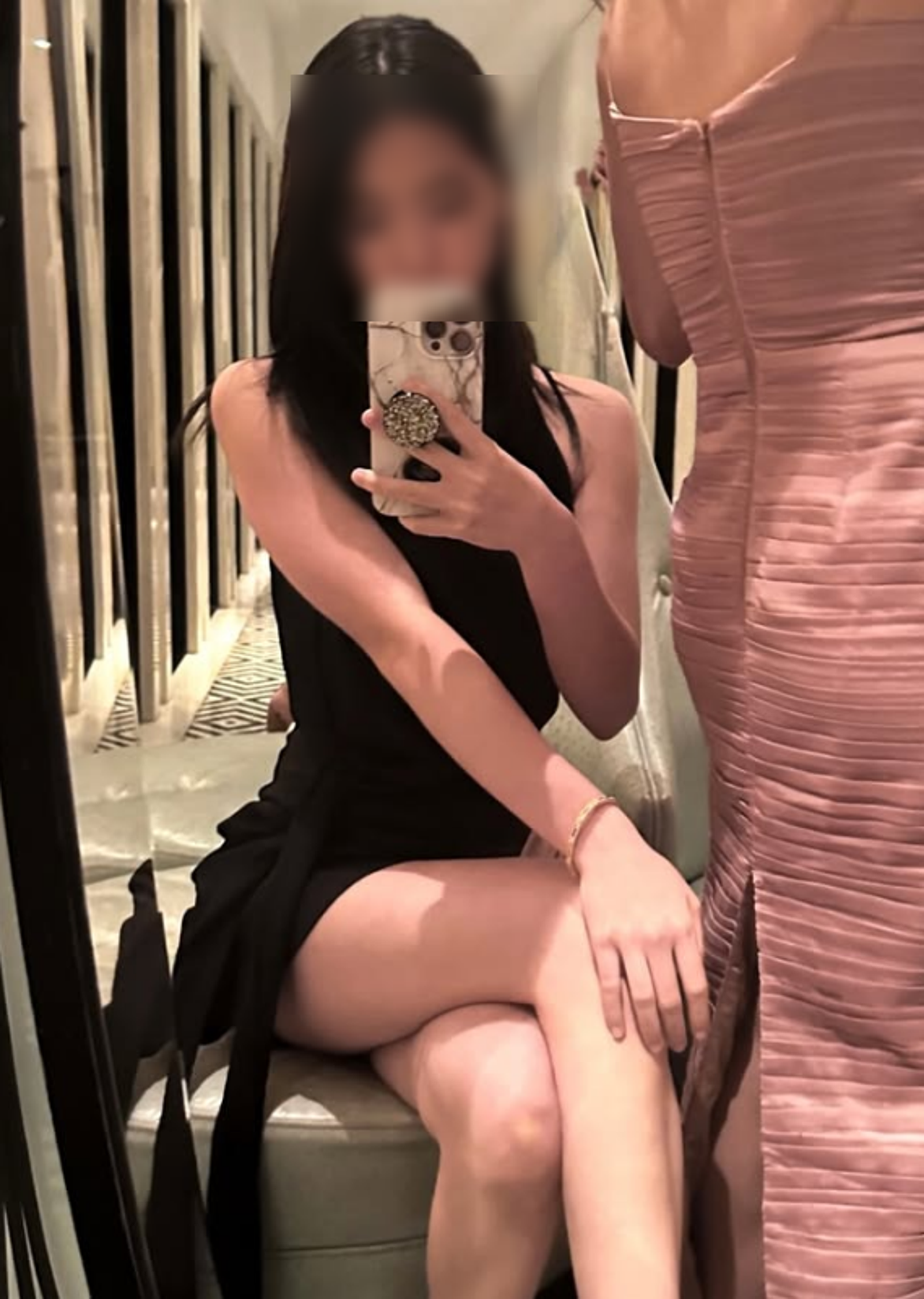 台塑集團第4代千金Elizabeth今年16歲，小王文洋女友4歲。圖／翻攝自IG@jingjing6136