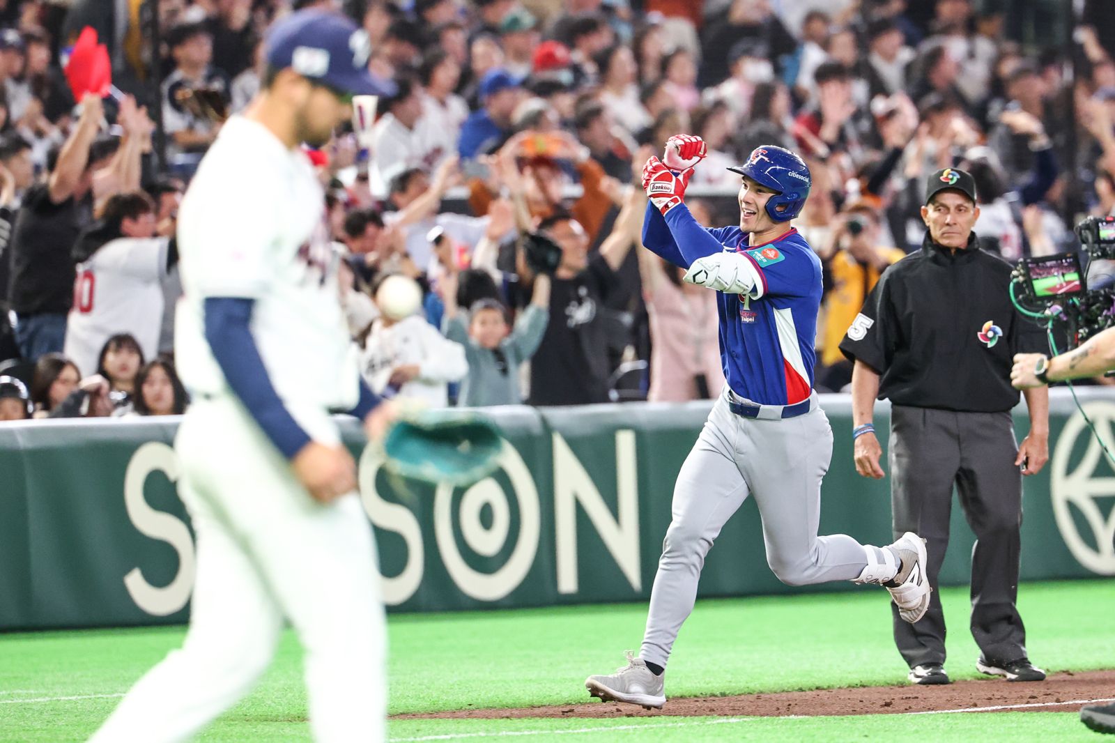 讓他升!「費仔」Fairchild春訓首轟出爐 延續WBC台灣隊火燙手感