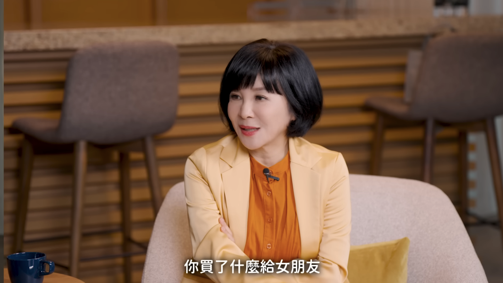 吳淡如問Joeman買什麼給女友。翻攝吳淡如人生實用商學院YouTube