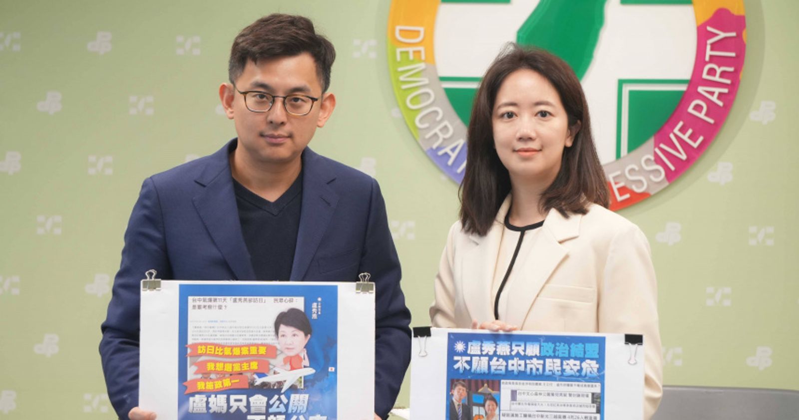 獨家/備戰2026!卓冠廷、戴瑋姍將辭綠營發言人 黨內鎖定「有經驗立委」接棒