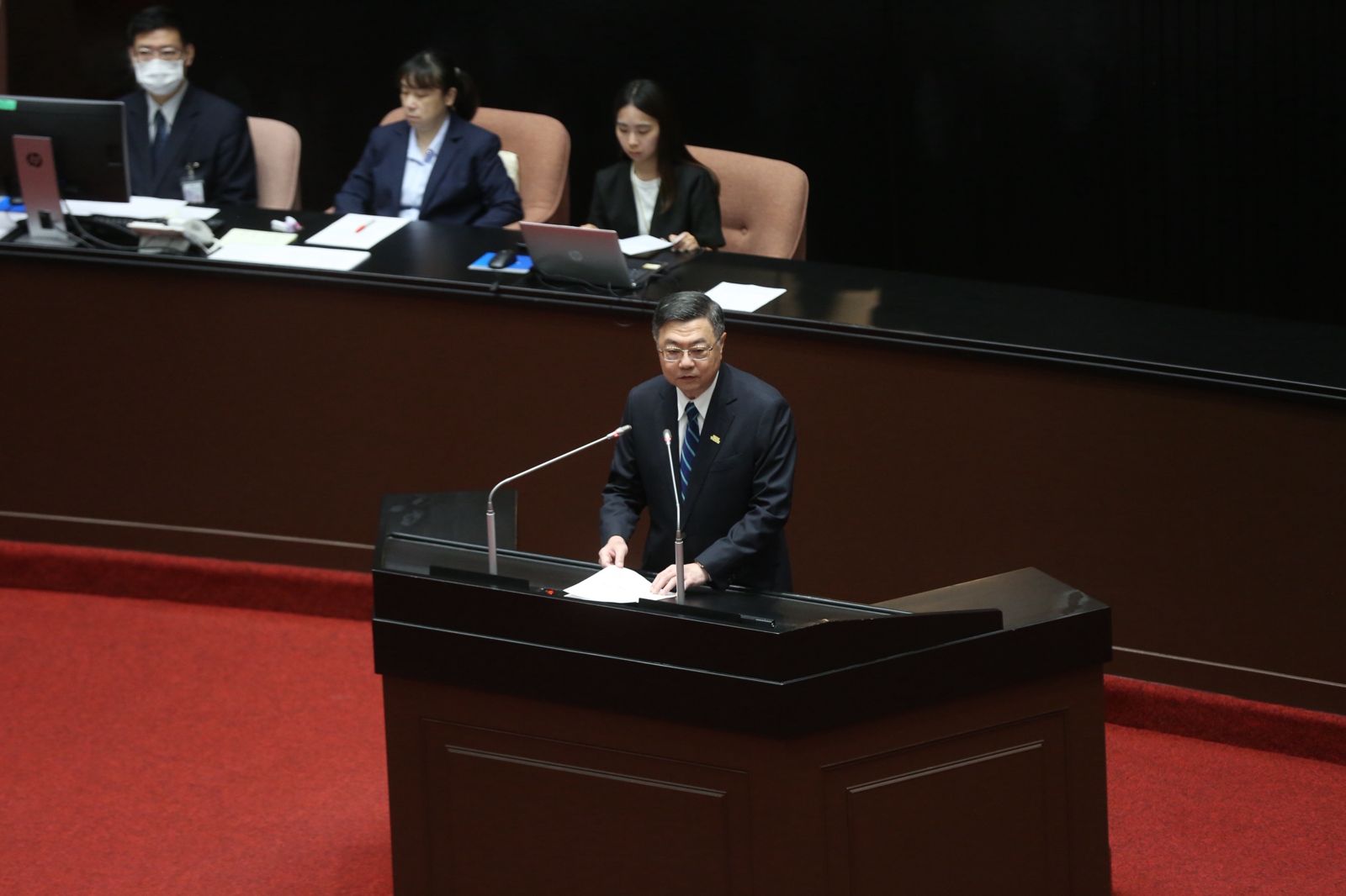 提一般性補助款唯一解方 卓榮泰籲立院盡速通過878億追加預算