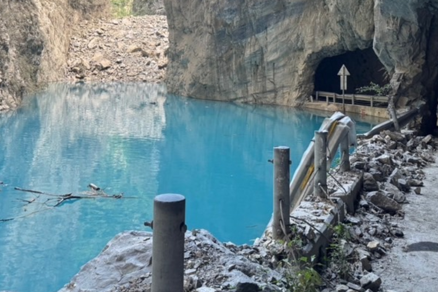 天佑花蓮!立霧溪堰塞湖警戒「鏡頭君」斷線了 秀林民有社區史上首次撤離