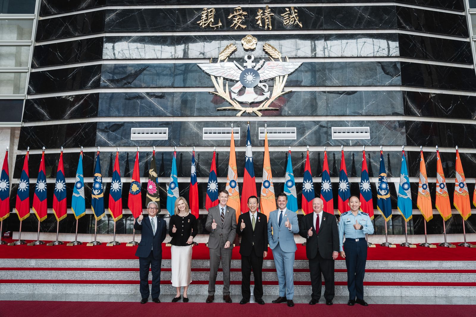 顧立雄接見美國參眾議員　盼軍售程序加速以利特別預算通過