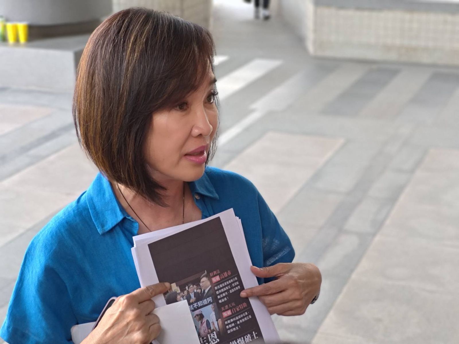 美濃大峽谷女地主石麗君遭收押 柯志恩今為案外案出庭再撇清:我跟她沒任何關係