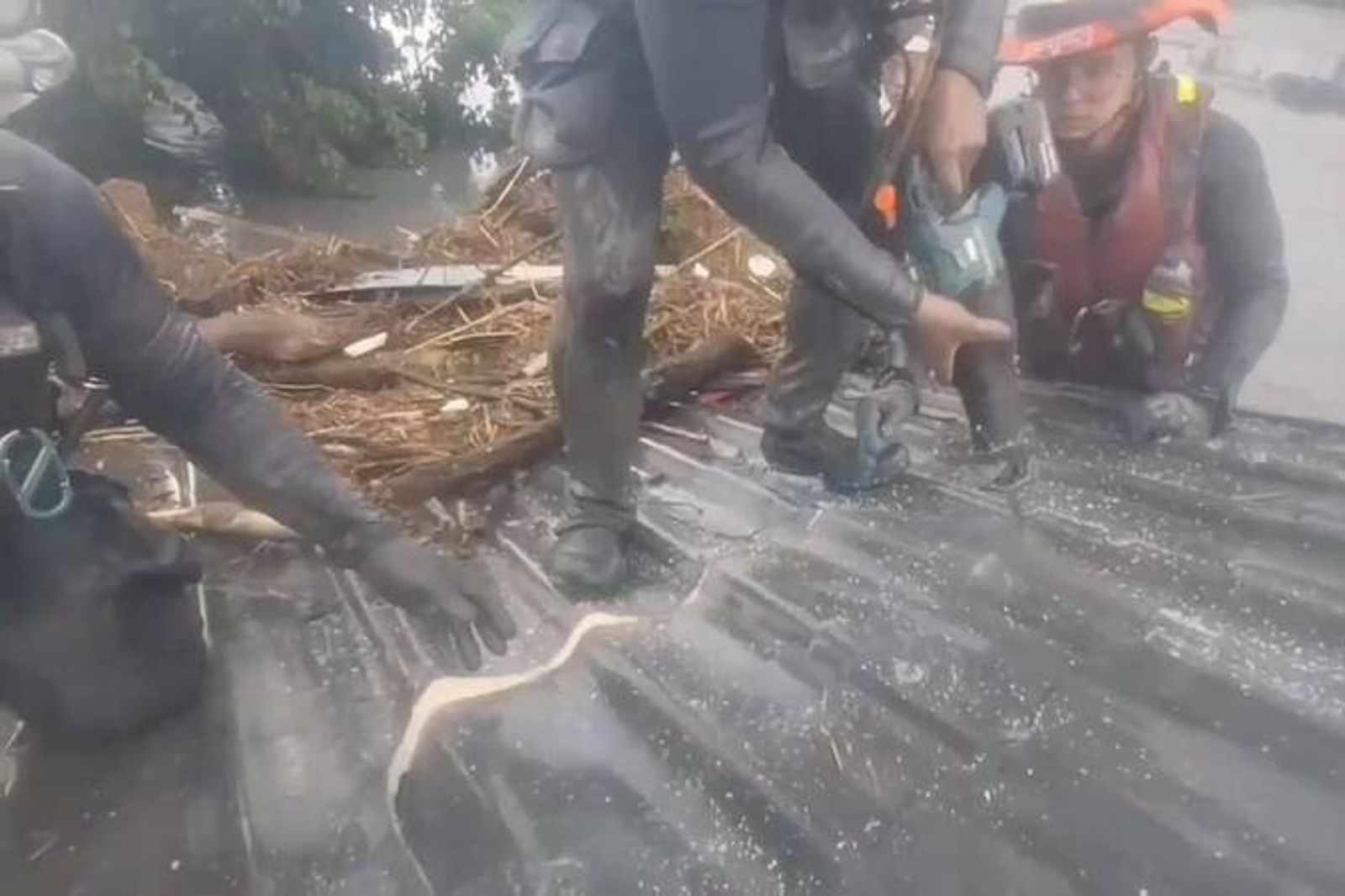 母不放棄尋找「6歲女童奇蹟生還」！姑爺爺、姑婆婆助避難遭泥流無情吞沒
