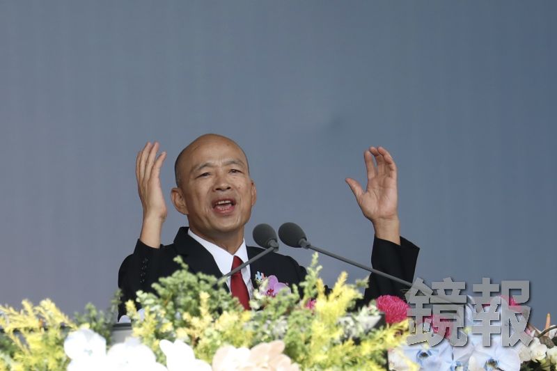 韓國瑜國慶脫稿批執政黨假民主、真獨裁　綠黨團：少點政治脫口秀
