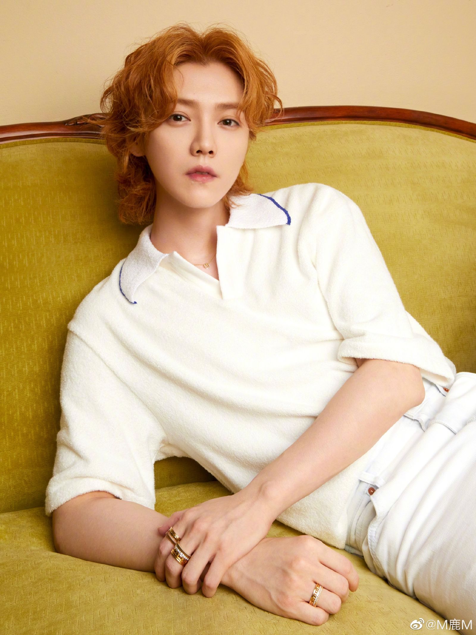 鹿晗今年沒有整點為關曉彤送上生日祝福。翻攝M鹿M微博