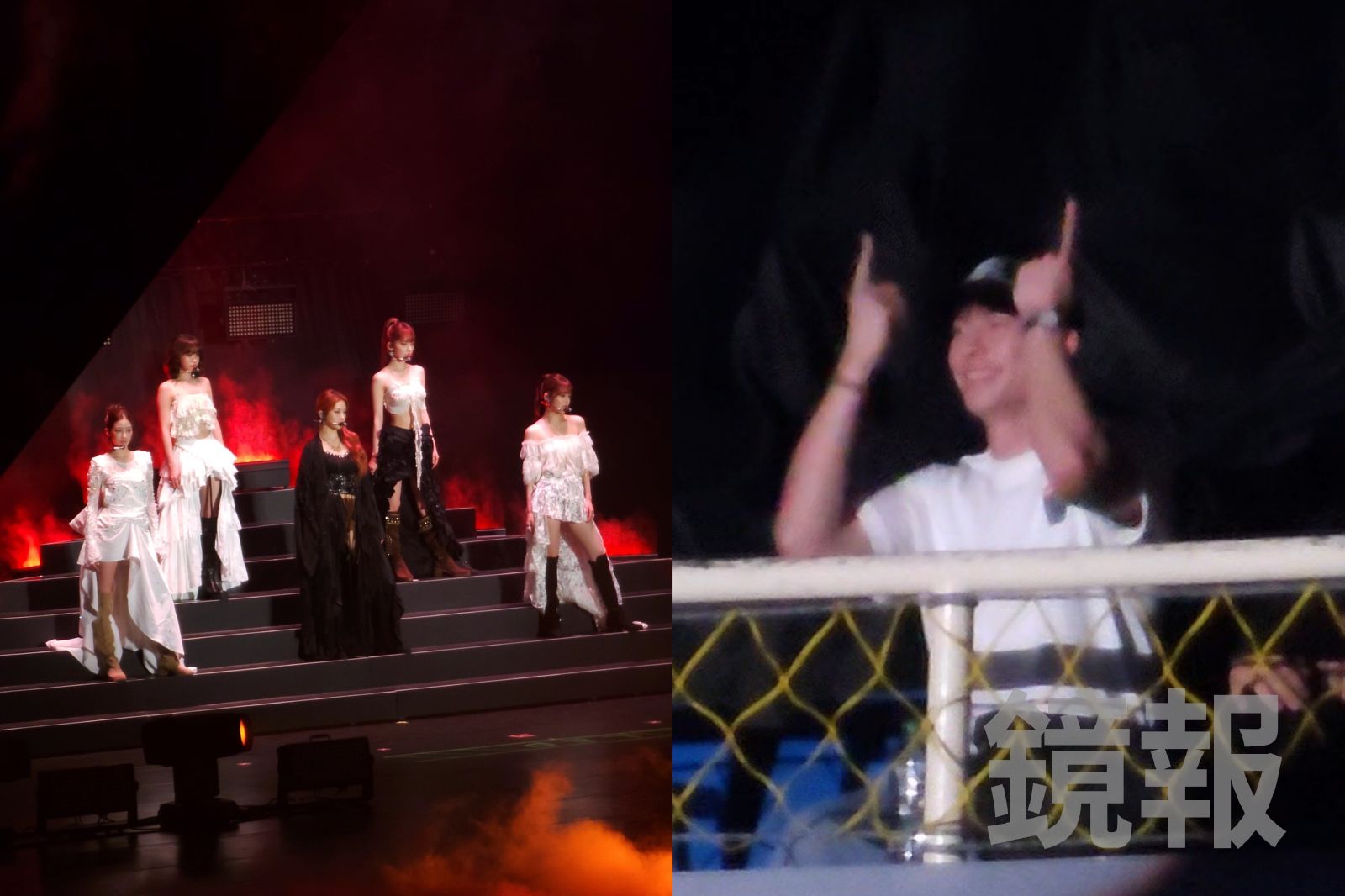 許光漢驚喜現身LE SSERAFIM台北演唱會 觀眾席小跳〈UNFORGIVEN〉掀高潮