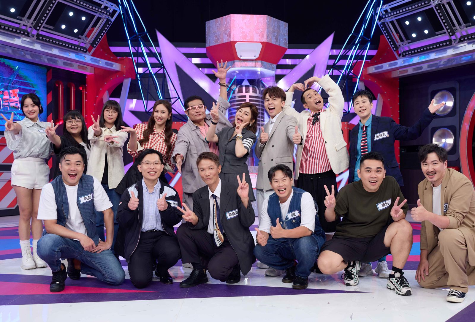 《Talk Talk秀台語》第二季戰況激烈，比賽即將進入倒數。公視台語台提供