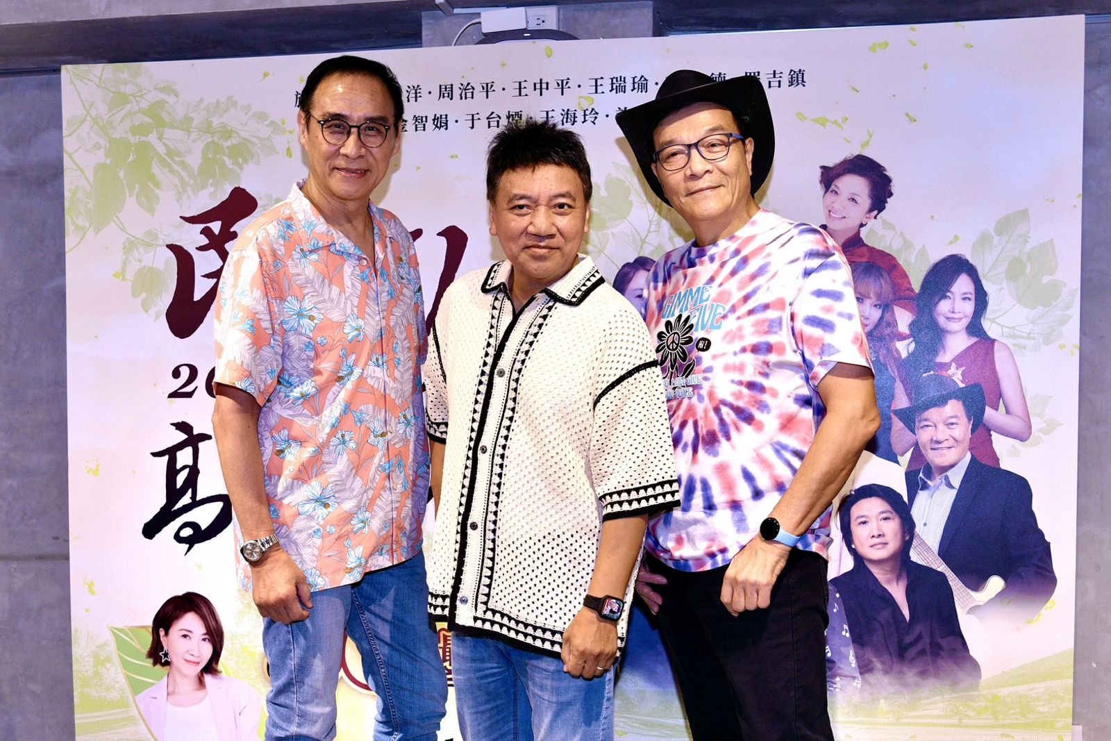 施孝榮6日率王瑞瑜、李明德等歌手與媒體見面。李智為攝