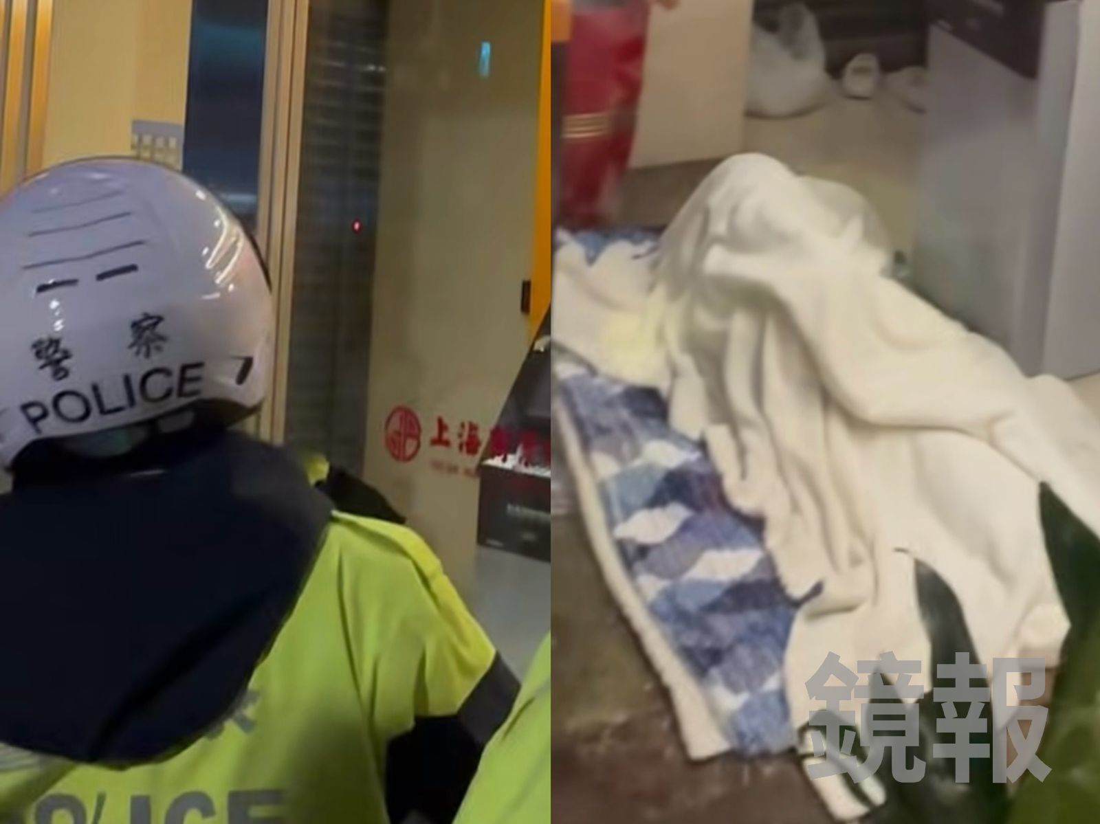 波麗士大人也想報警!男子霸佔ATM爽睡一晚 兩員警拍門叫不醒