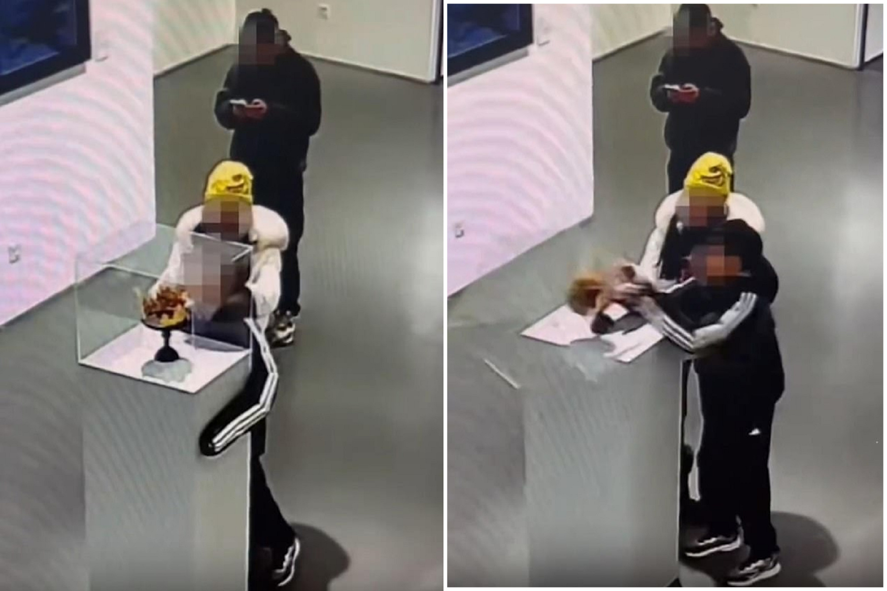 中國屁孩手賤亂摸展品　黃金鳳冠被摔壞！網驚「父母要賠死了」