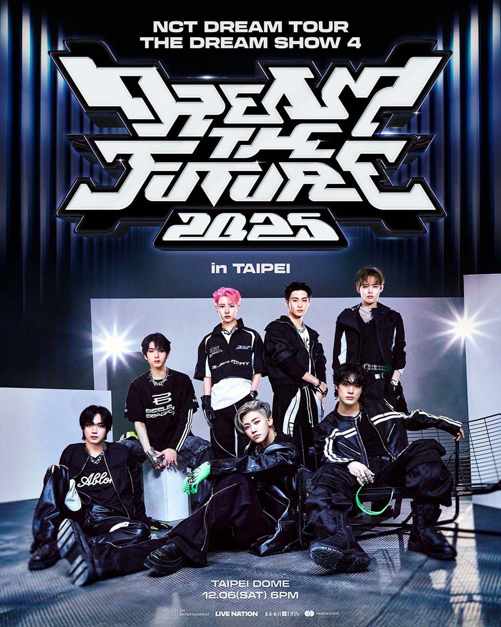 《2025 NCT DREAM TOUR <THE DREAM SHOW 4 : DREAM THEFUTURE>》票券即將開賣。Live Nation Taiwan提供