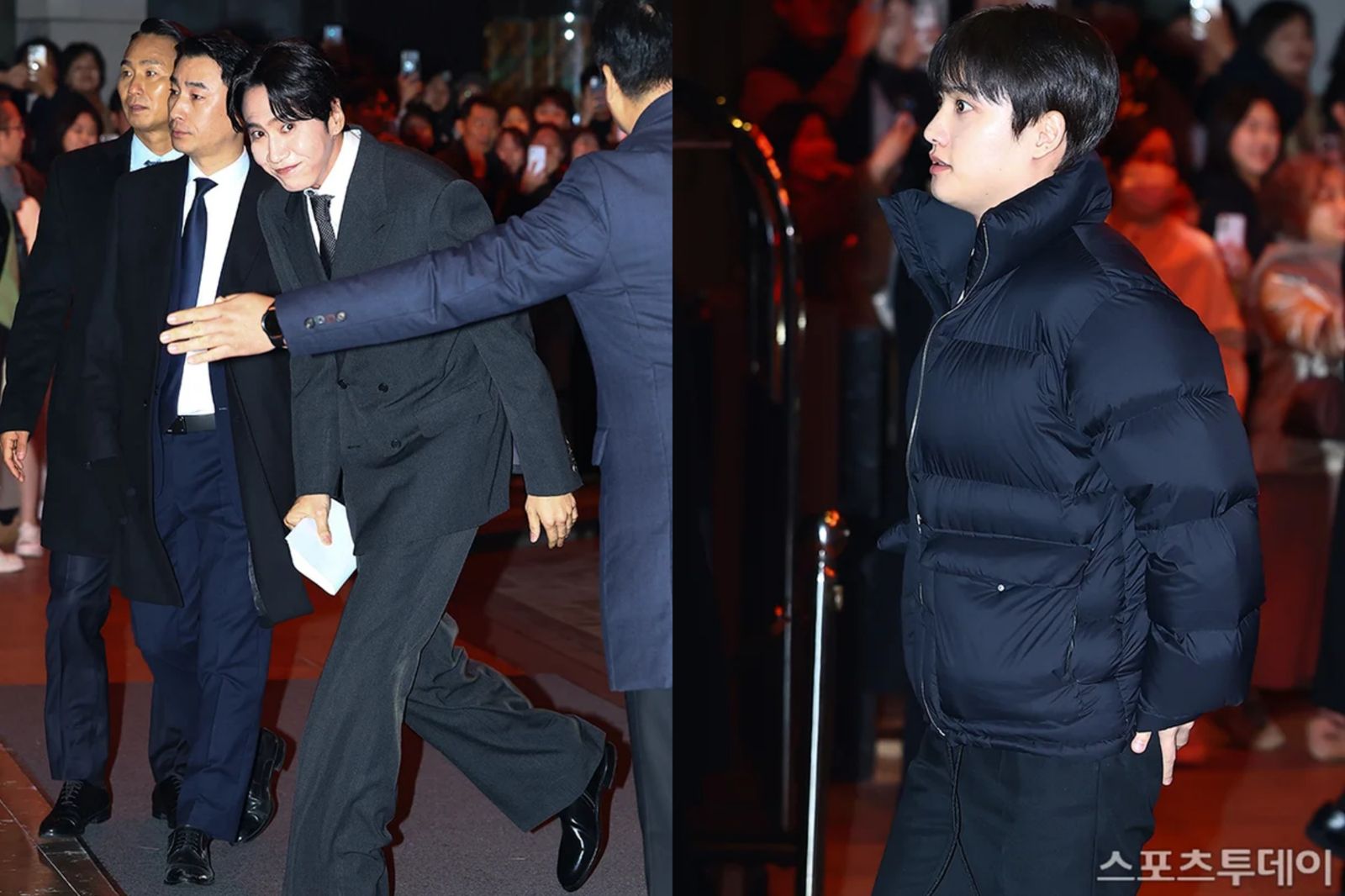 李光洙（左圖）與都敬秀都是新郎金宇彬的演藝圈至親。翻攝SPORTS TODAY