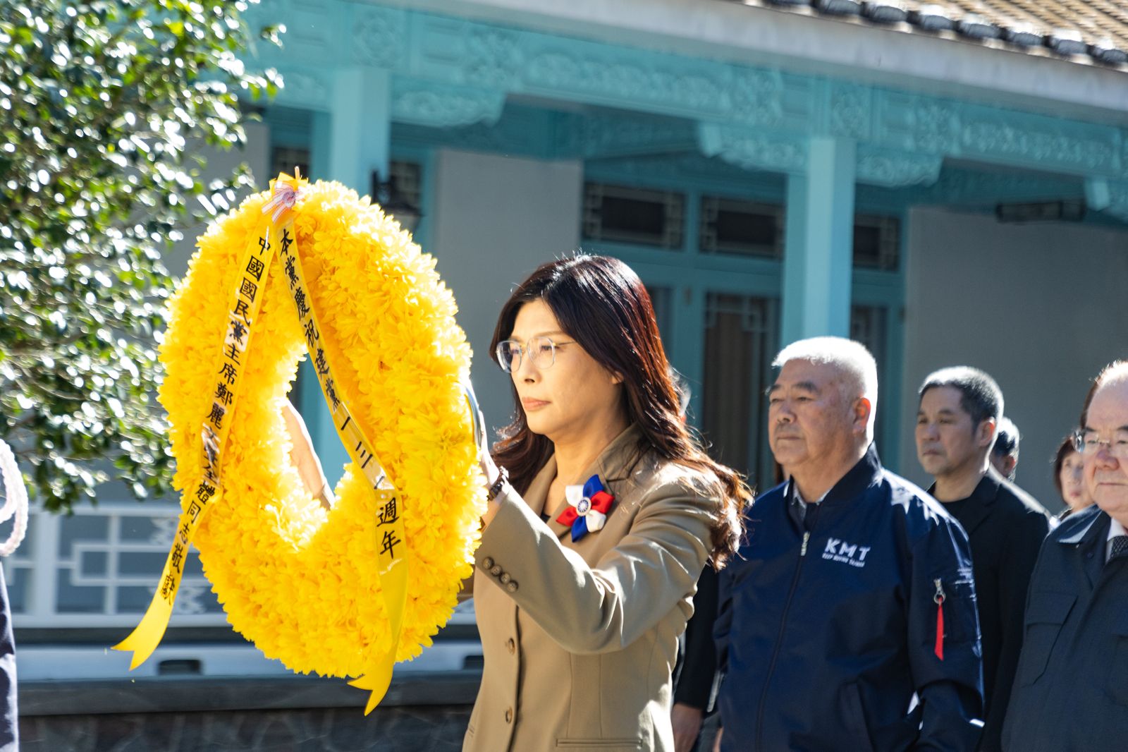 鄭麗文敬謁兩蔣陵寢　再提國共和解、嗆民進黨是民主破壞者