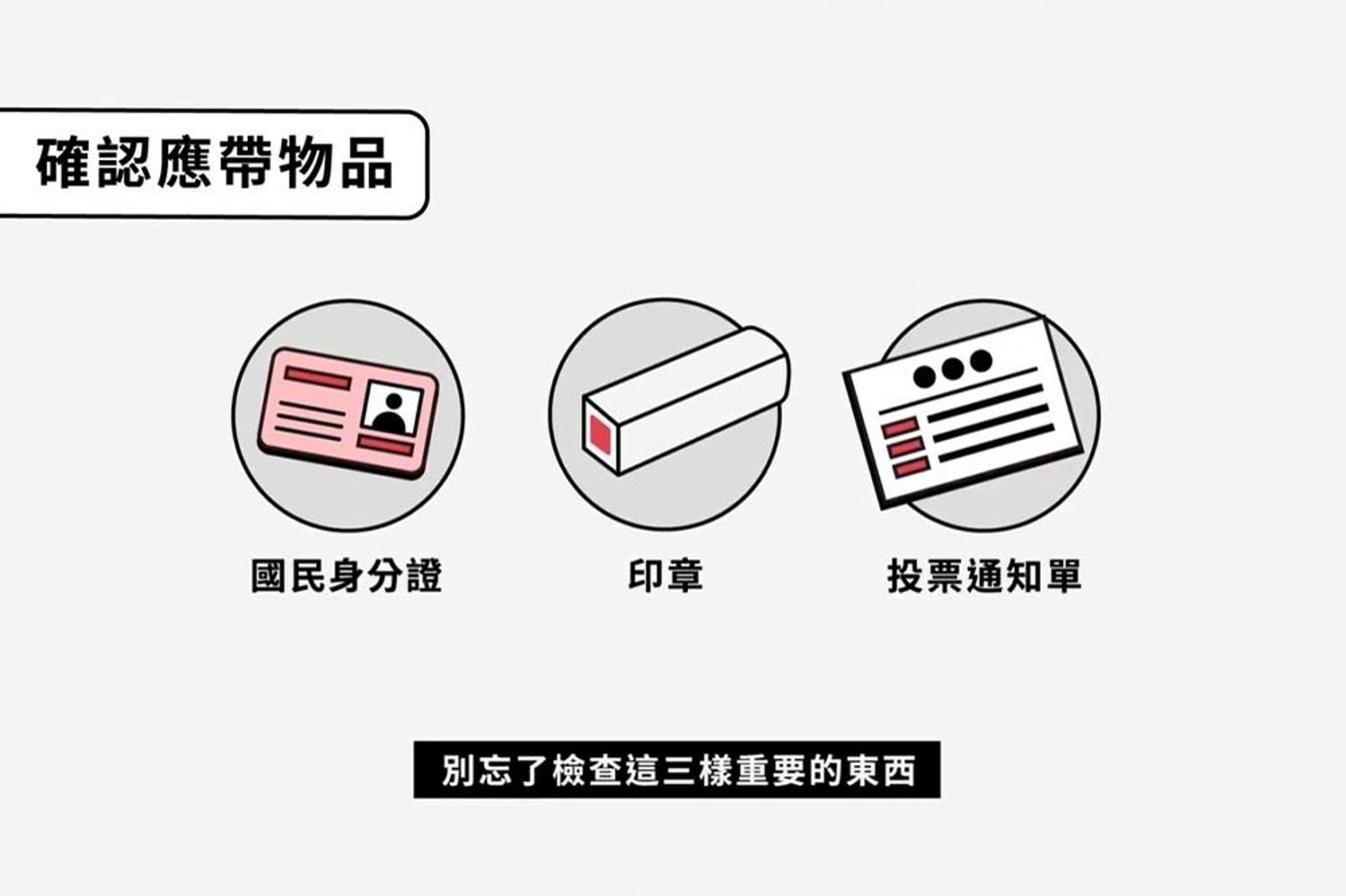 大罷免726投票!記得帶「投票3寶」 亮票最重可罰20萬