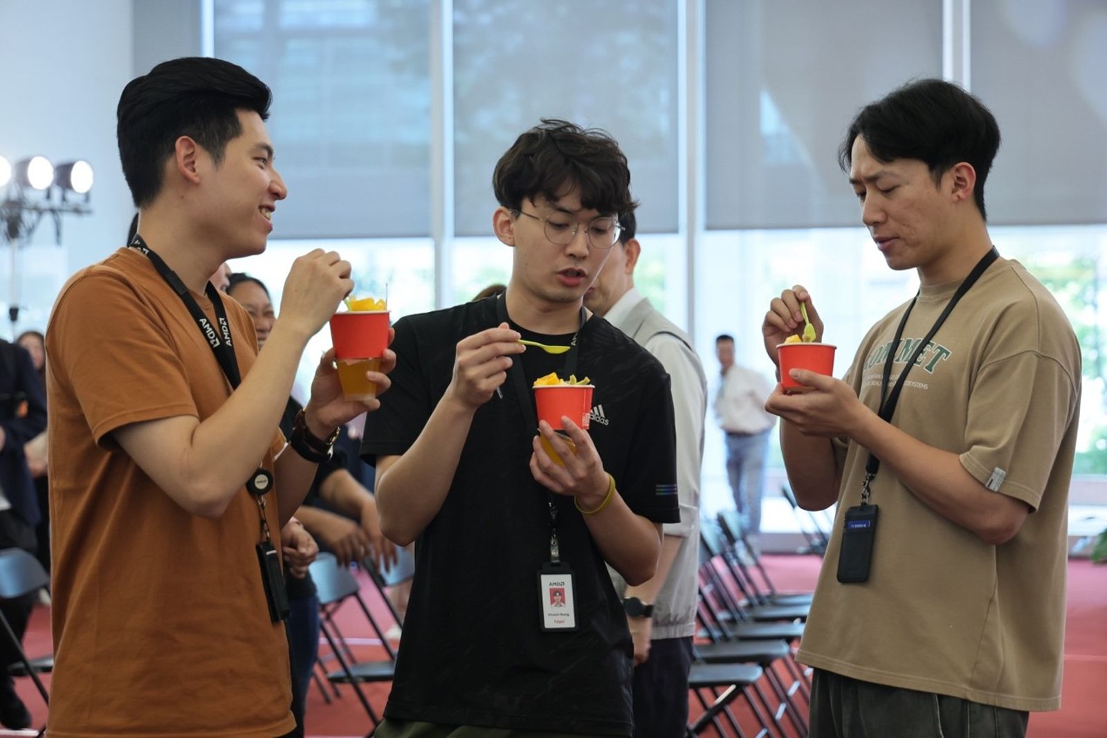 芒果與好茶直入台肥TFC南港總部 科技人的午後救贖
