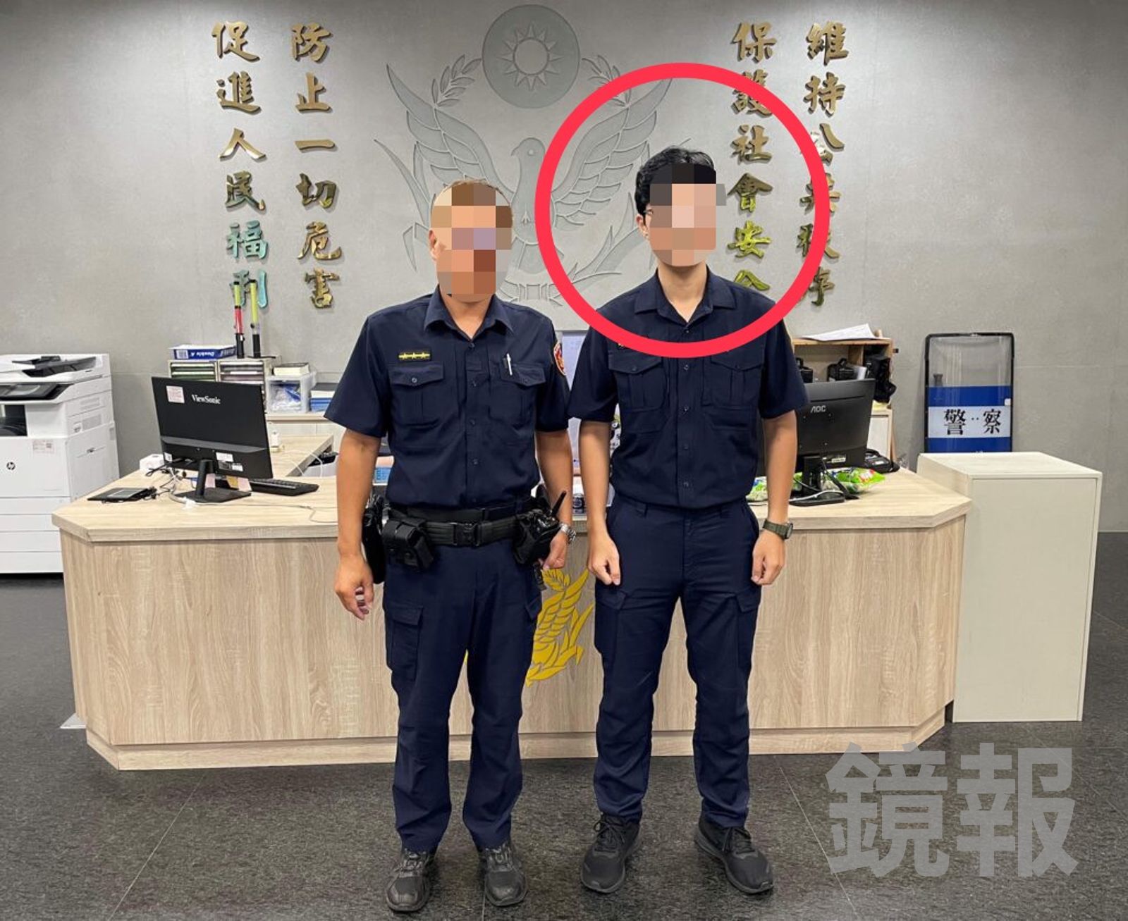 士林分局應姓員警處理車輛違停未開單，官司纏身3年。