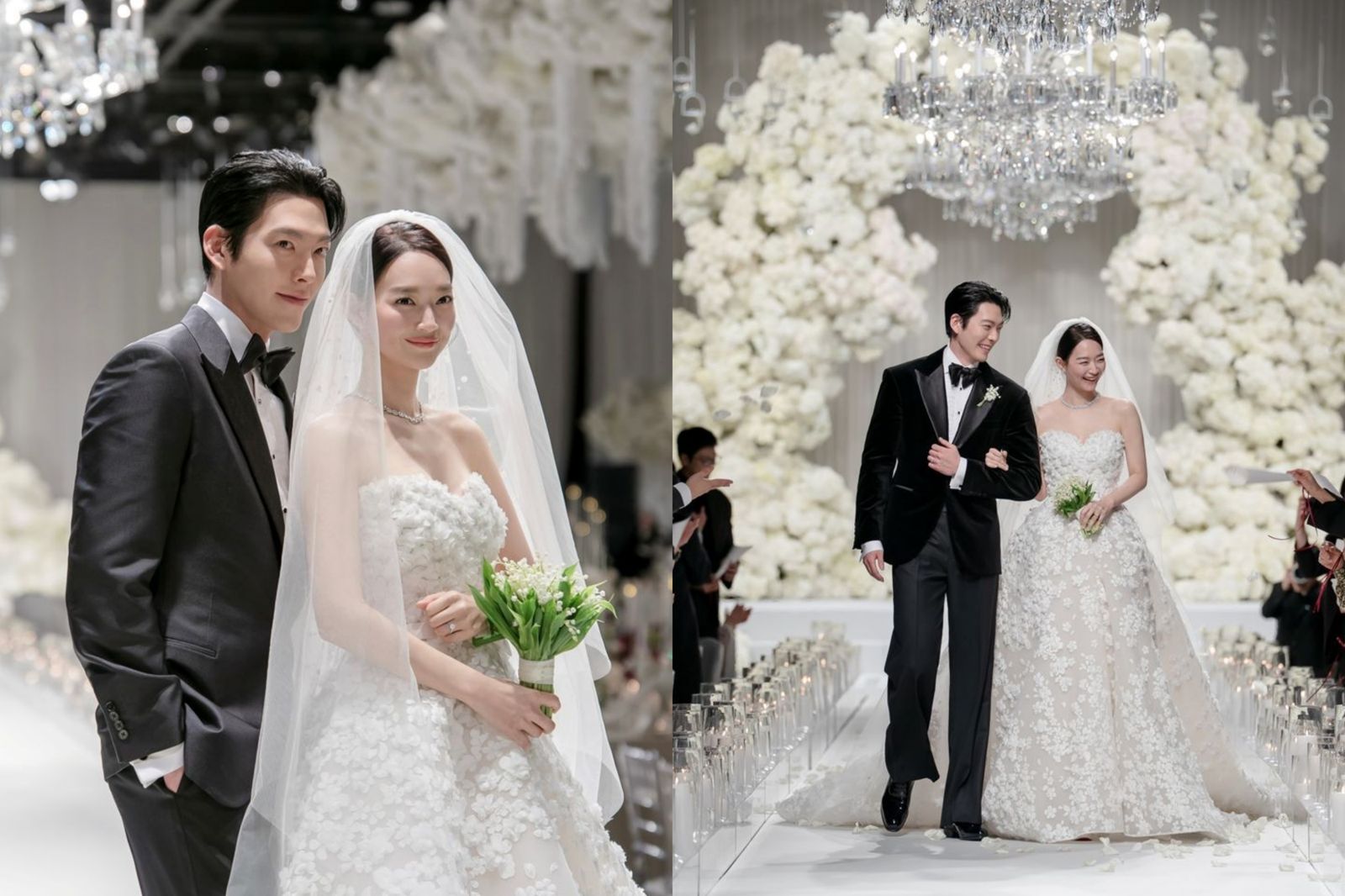 有一種愛情叫金宇彬申敏兒！主婚人致詞藏洋蔥　揭她為愛捧供養米向菩薩祈福