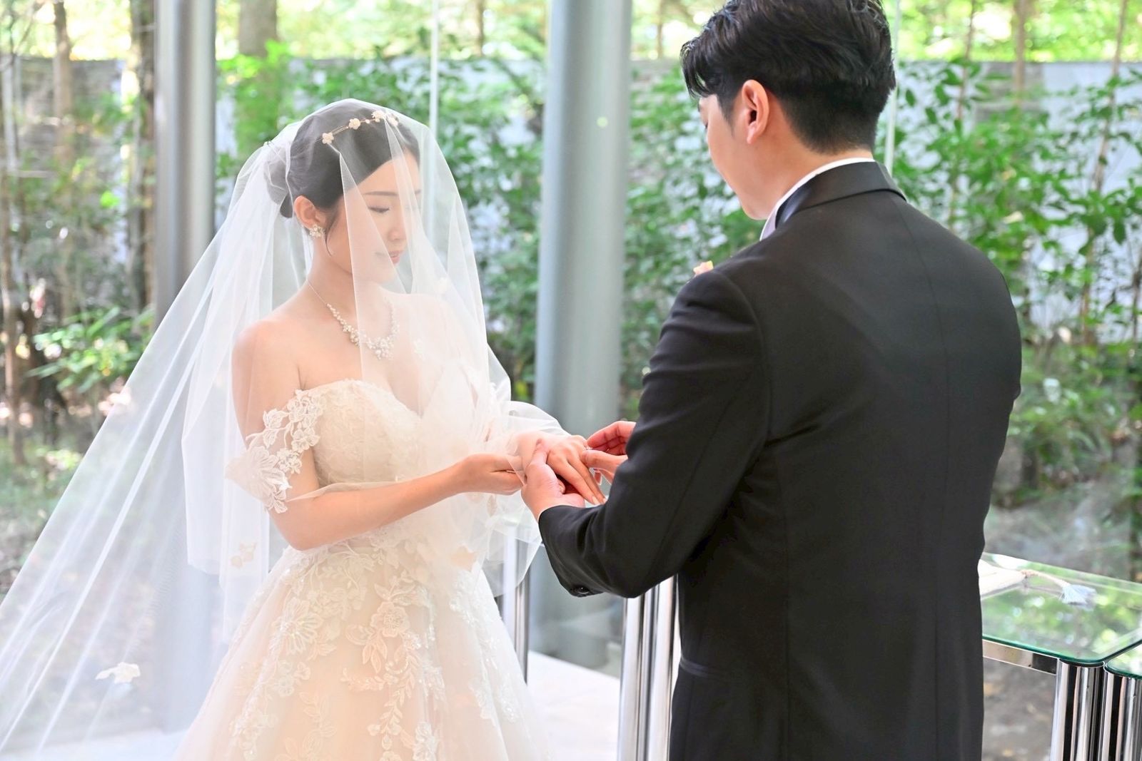 兩人交換誓言。千巡影視提供