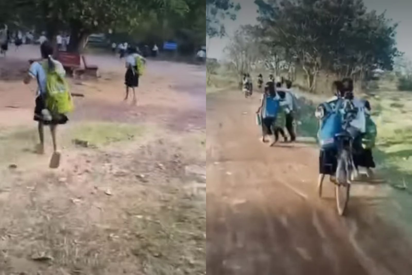 泰柬邊境再爆衝突!小學生「揹書包逃難」畫面曝 村民躲洞穴吃早餐超辛酸