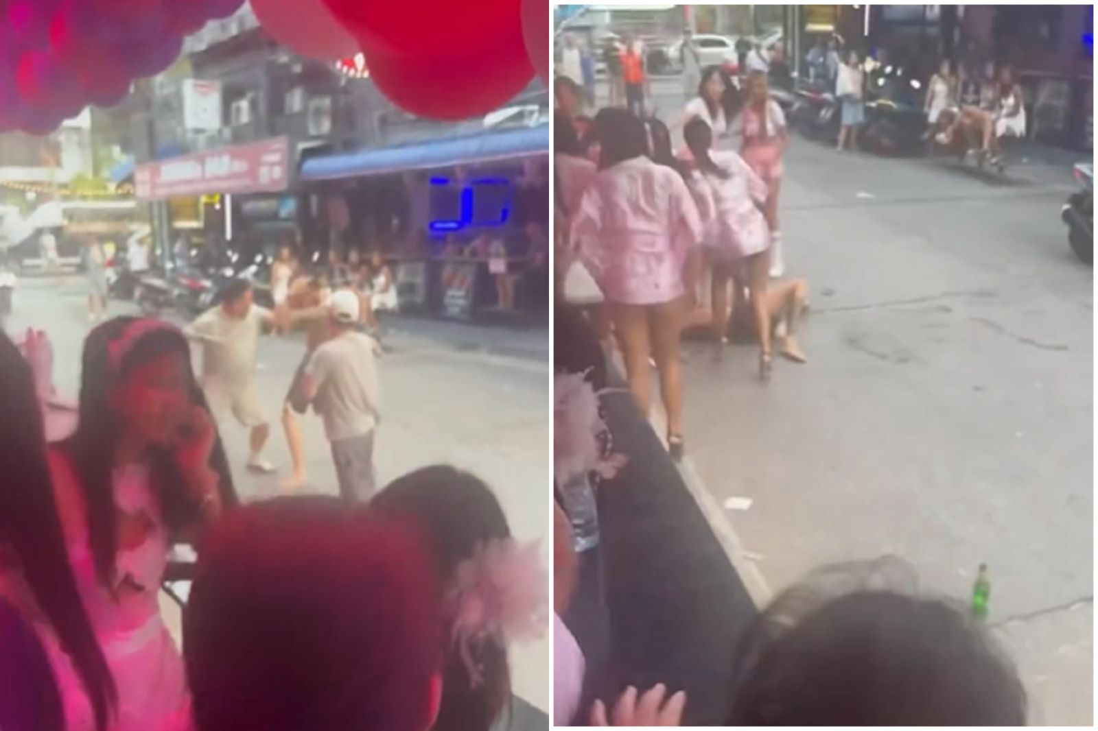 2男鬥毆結局超展開！　一群妹子硬上「多P混戰」大完勝