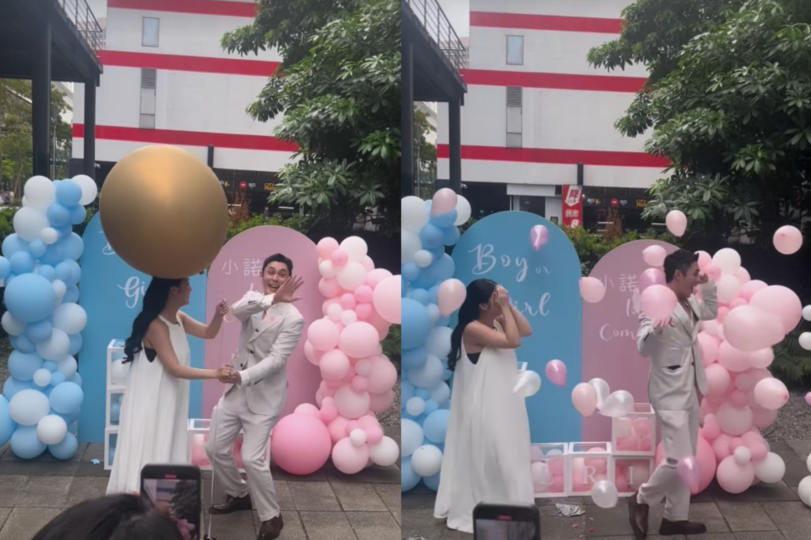 陳奕公布孩子性別緊張到一度喊停。翻攝陳奕IG