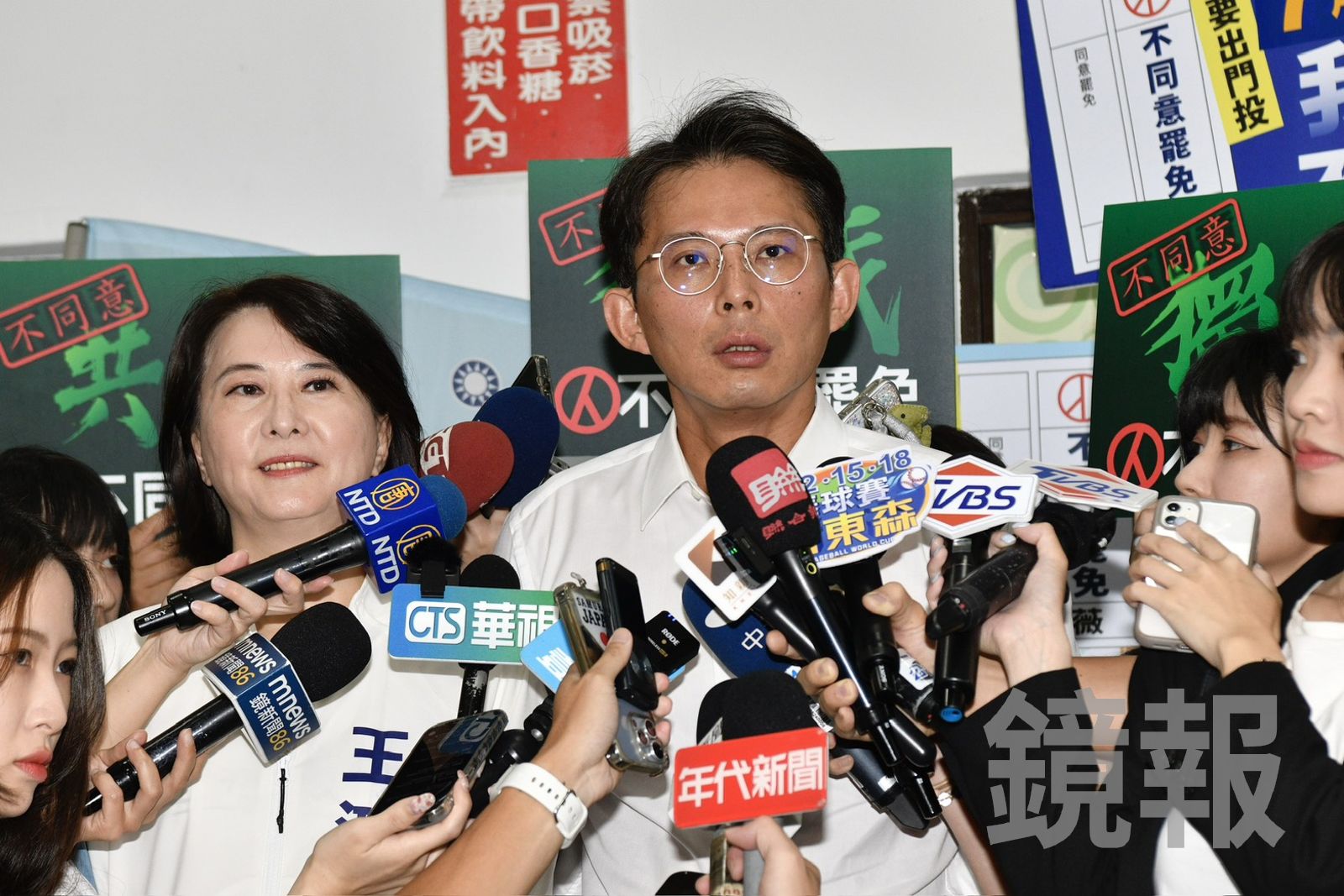 發現金救罷免?黃國昌點名蔡、蘇也發錢:民進黨別把邪惡套在別人身上