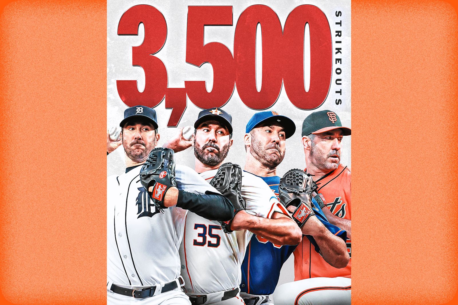 MLB／悲情里程碑！Verlander達成3500K　卻遭國民痛擊苦吞第9敗