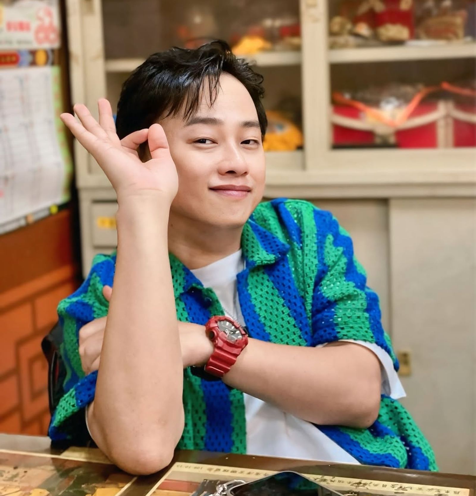 賴銘偉解開壓抑18年的心事。翻攝yuming730625 IG