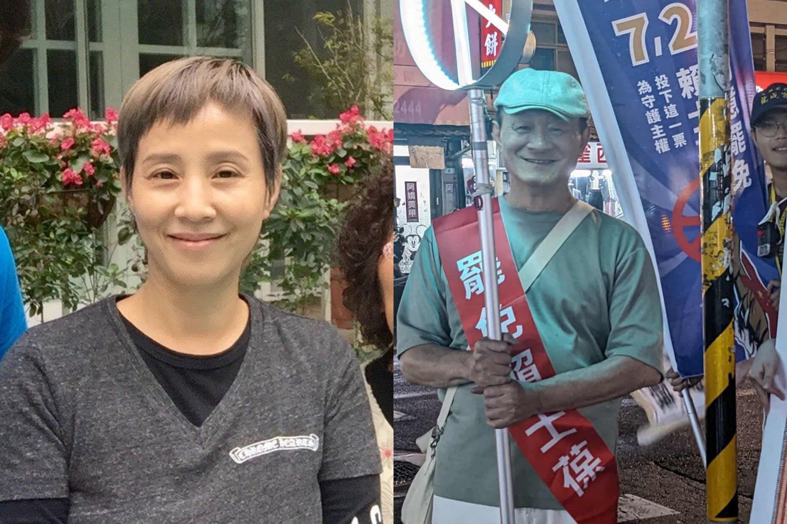 李明依開演藝圈第一槍「反罷免」 68歲陳慕義親臨活動喊:大罷免大成功