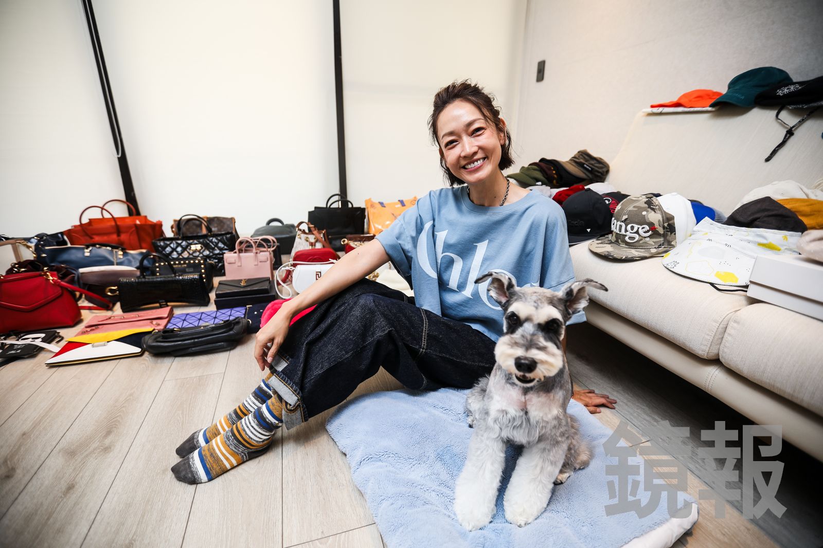 潘慧如與台灣防止虐待動物協會攜手舉辦實體公益募款活動。鄒保祥攝