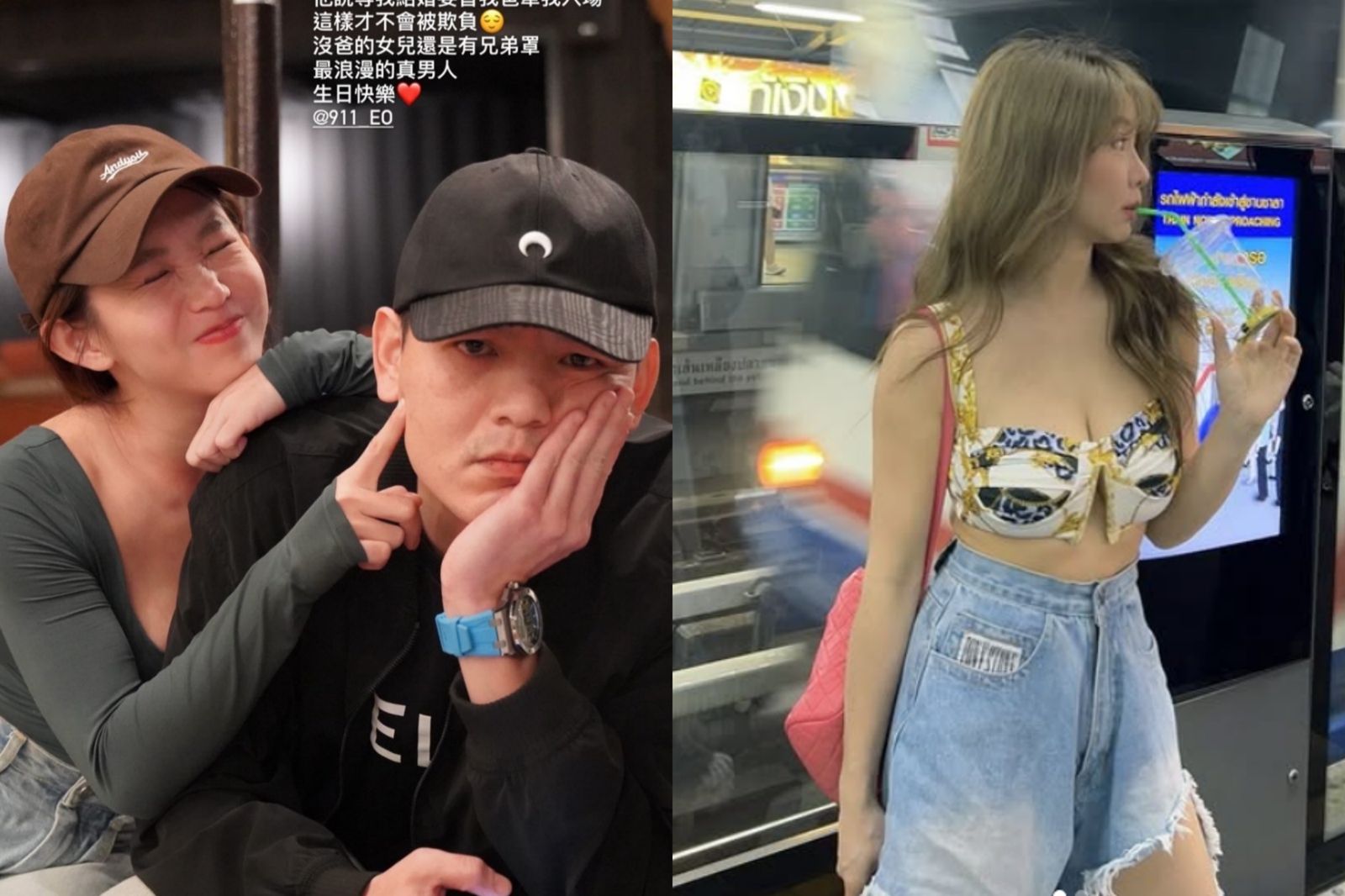 郭書瑤近期與混血兒音樂加盟希望事業有新的發展。翻攝春風IG、郭書瑤IG