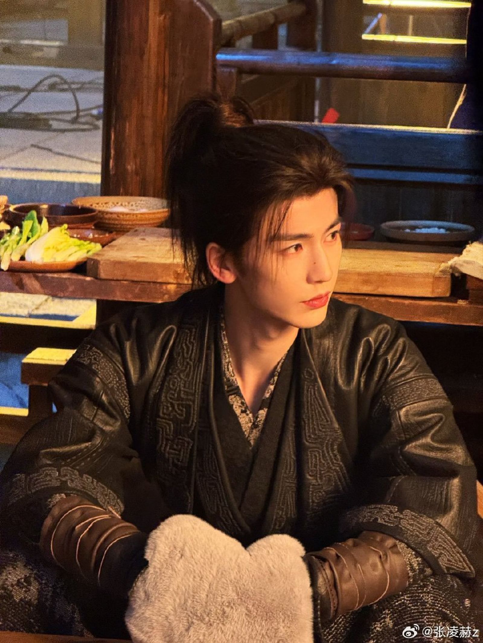 張凌赫拍攝《歸鸞》已多次受傷。翻攝微博
