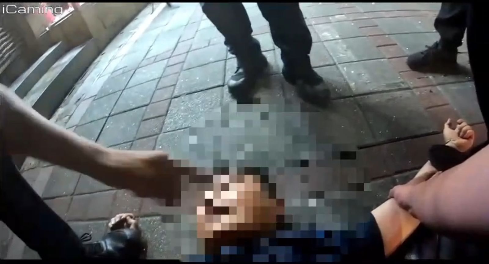 「他X的!我喝醉了」醉翁攻擊警消 警壓制霸氣回嗆:喝醉了不起?
