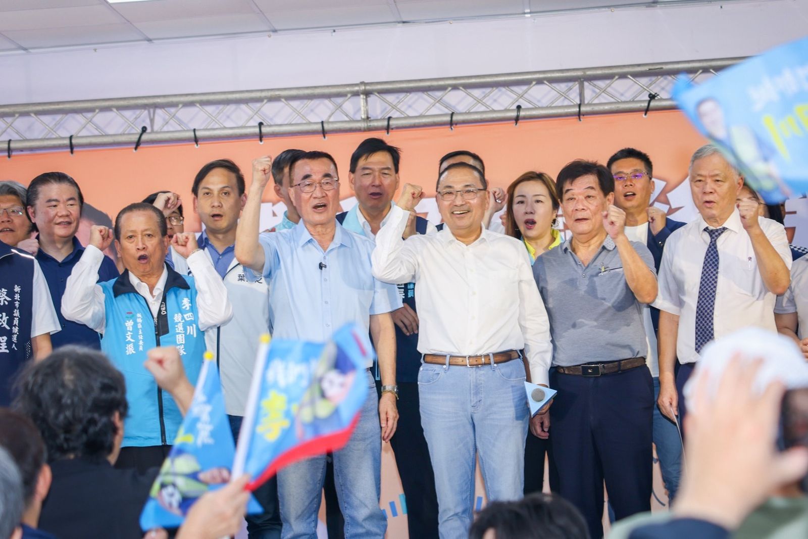 接任李四川競總主委!侯友宜高喊:這戰一定要贏