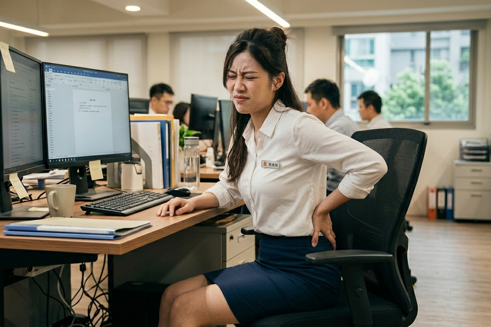 上班族久坐腰痛怎麼辦？醫師建議每天做這運動，改善椎間盤退化