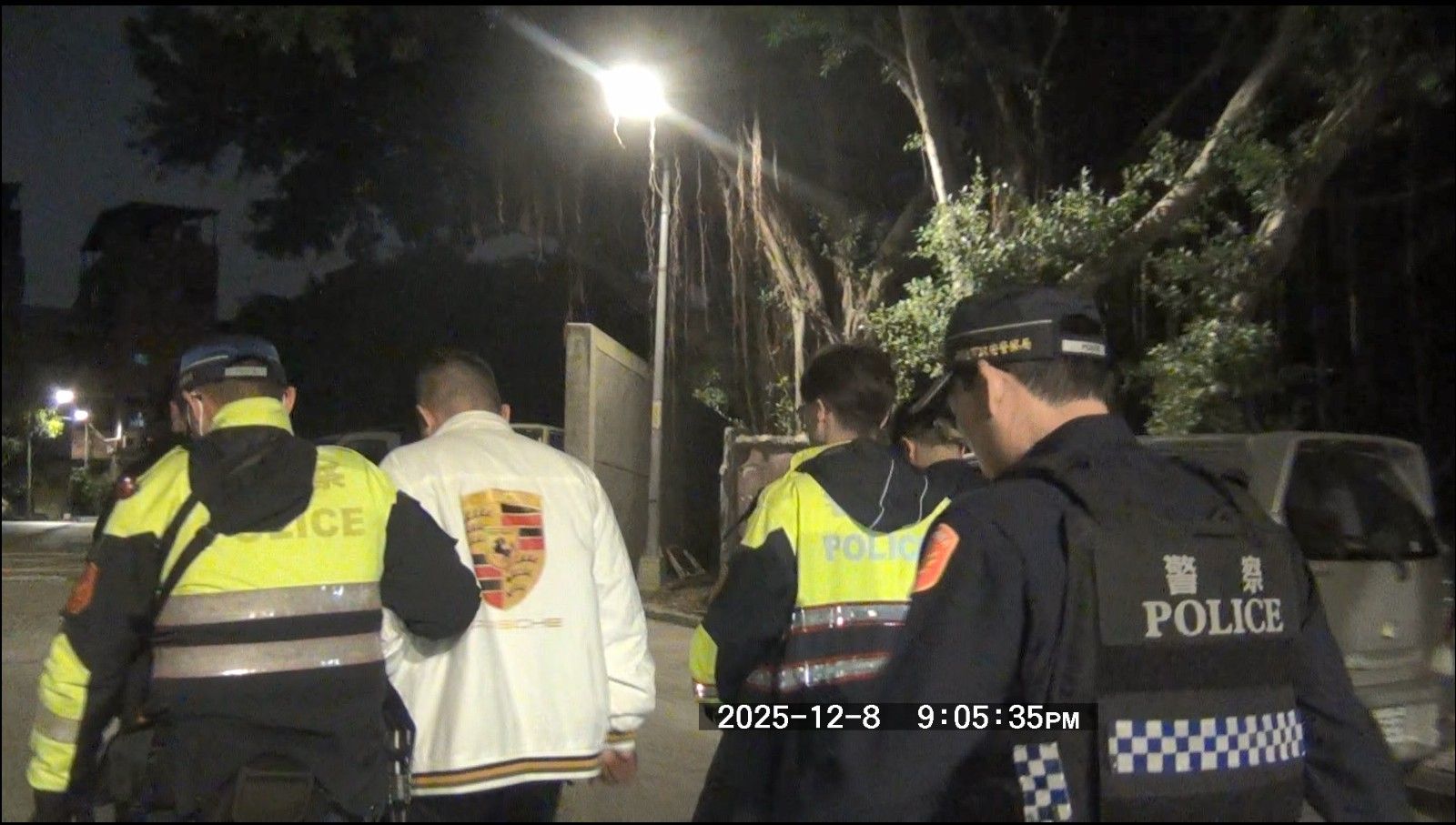 宋嫌被警方查緝到案。翻攝畫面