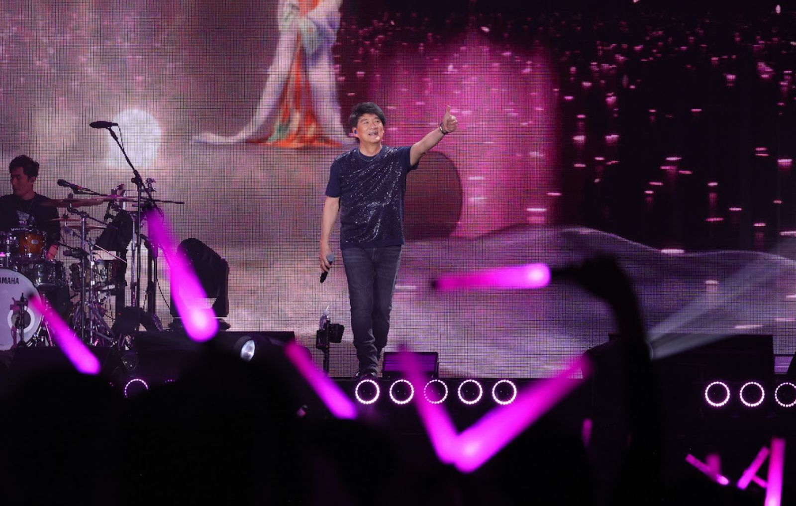 周華健29日在高雄巨蛋開唱。滾石唱片提供