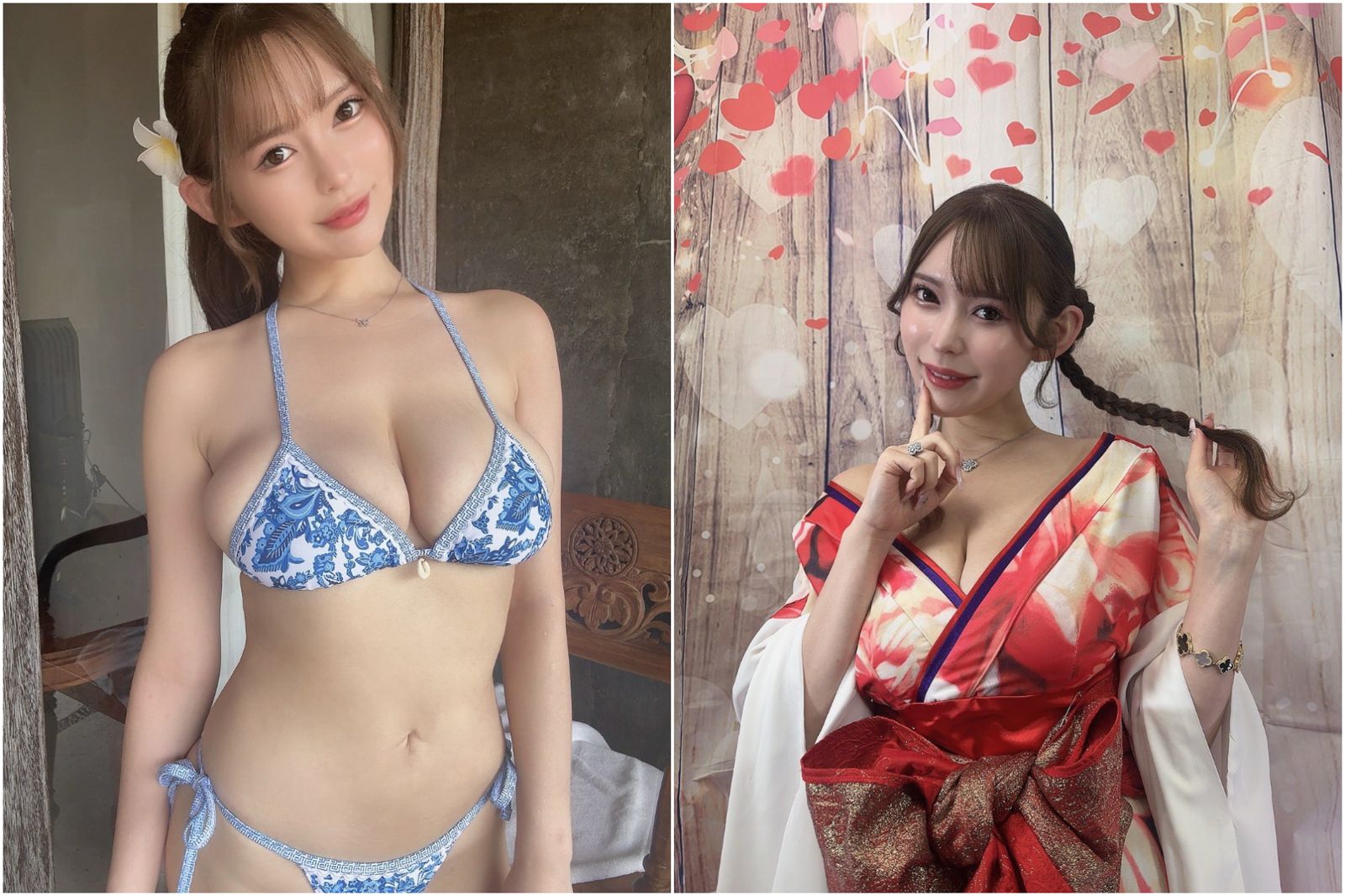 日AV女優狂瘦15公斤！遭疑「胸部縮水」　她曬超火辣正面照回應：還是J級
