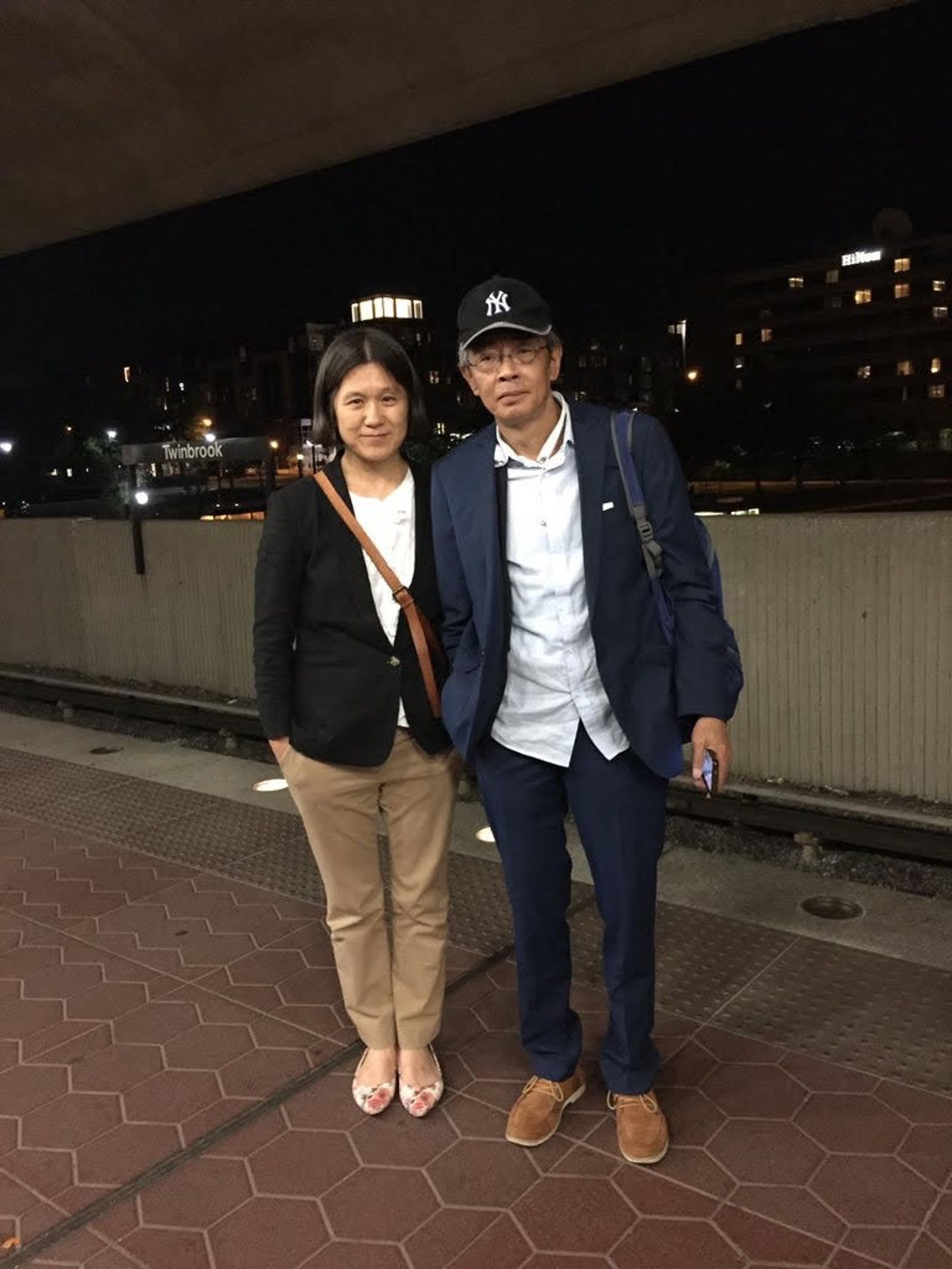 本文作者曹雅學與林榮基先生合照。圖/曹雅學提供
