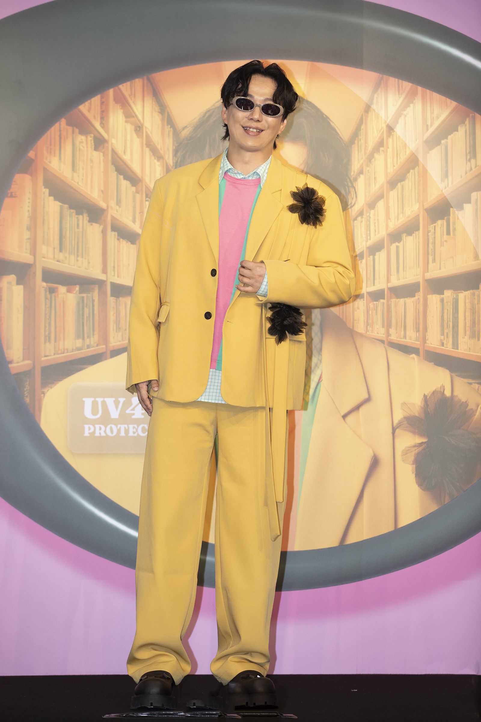 蕭煌奇21日出席新專輯《做一個惜情軟心的人》記者會。華納音樂提供