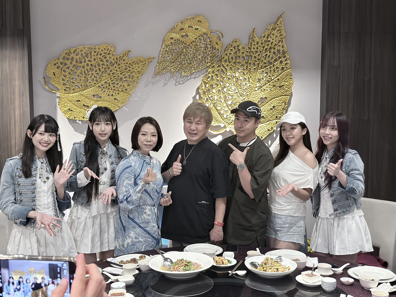 胡瓜14日邀請媒體記者聚餐。尤嬿妮攝