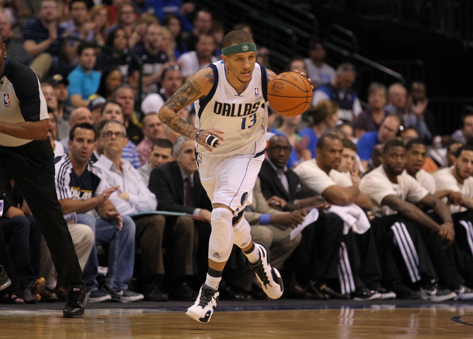 前NBA球員Delonte West。圖/達志影像
