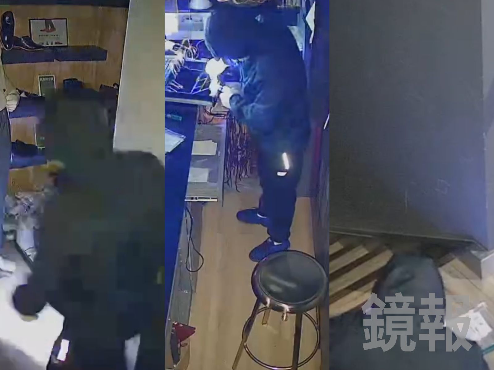 公館商圈服飾店遭竊！黑衣賊凌晨翻窗直奔收銀機　店長嘆：太熟門熟路